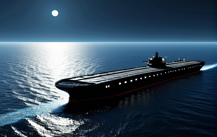 일본 요코하마 유령 배 사건 - **Prompt 1: The Soul-less Leviathan**
    A colossal, anachronistic cargo ship, heavily rusted and w...